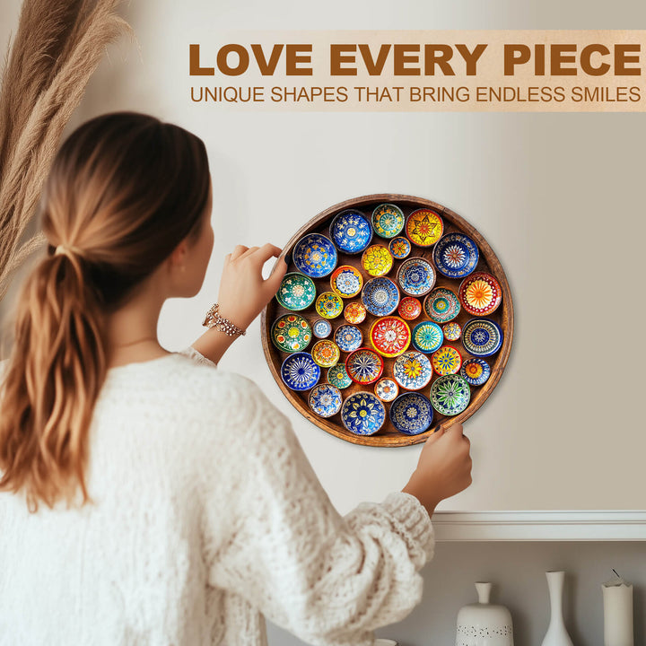 Mosaics of Fez– Morocco Wooden Jigsaw Puzzle