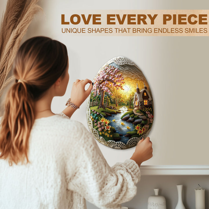 Fairytale Countryside Wooden Jigsaw Puzzle