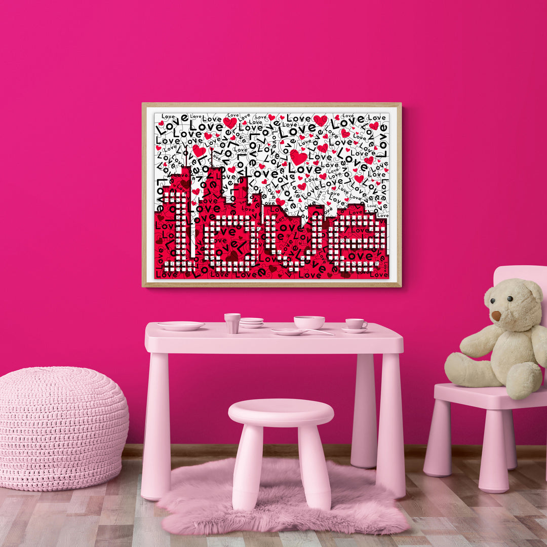 Love Challenge Wooden Jigsaw Puzzle