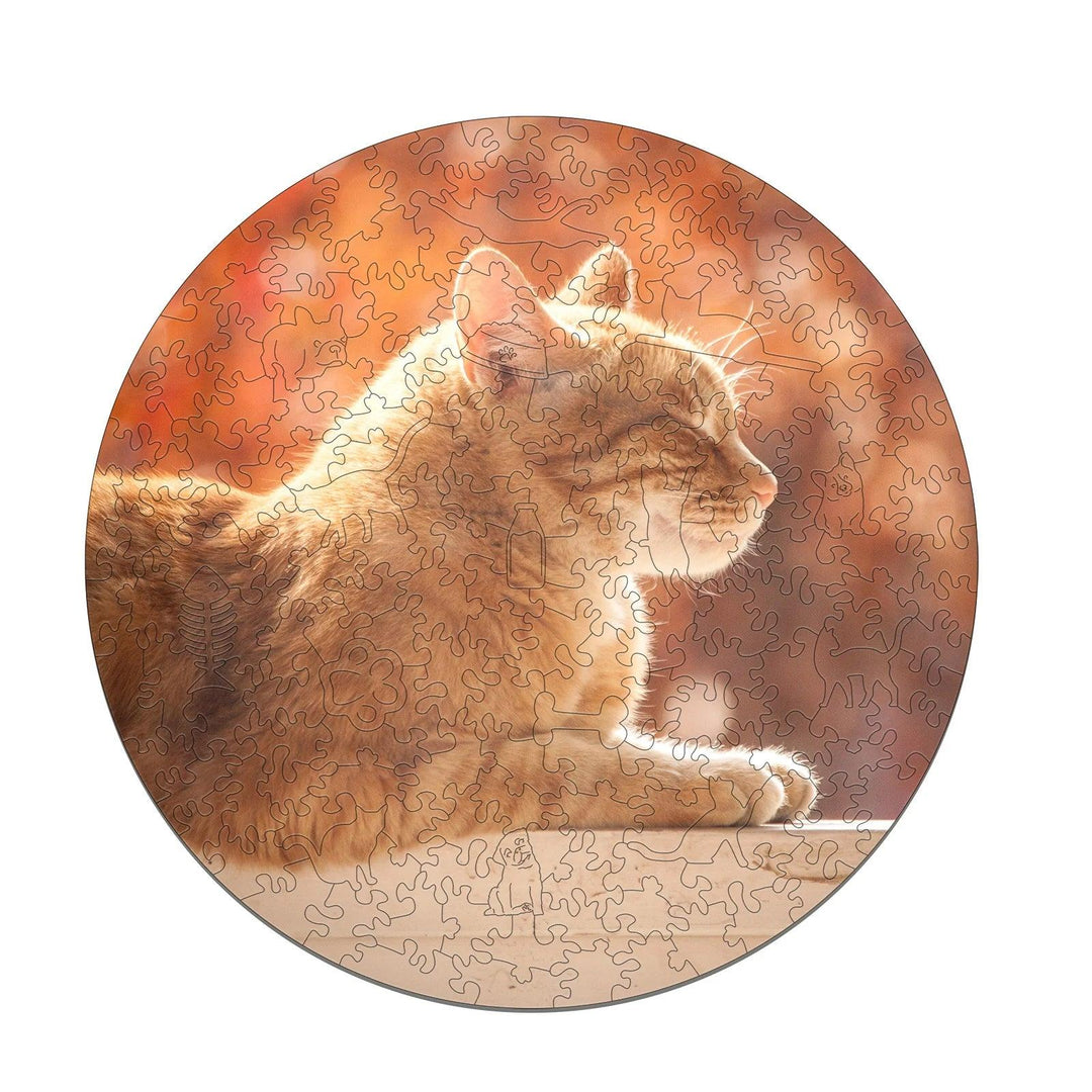 Personalized Animal Cat Lover Photo Wooden Puzzles - Woodbests