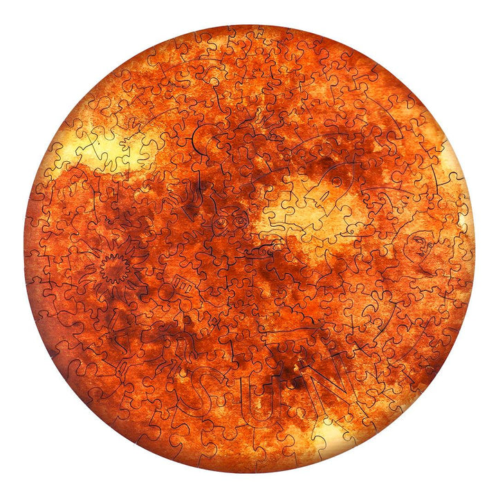The Sun Wooden Jigsaw Puzzle