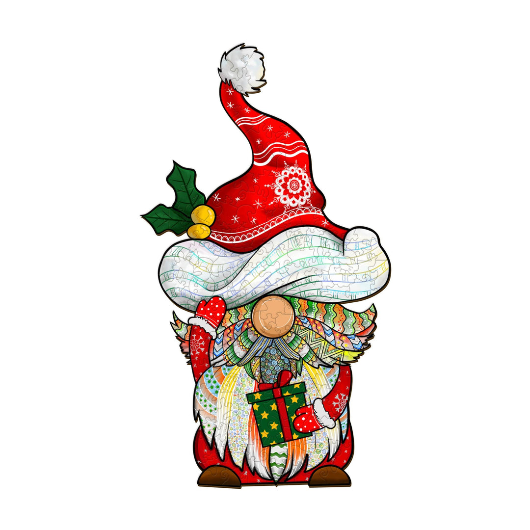 Christmas Goblin Wooden Jigsaw Puzzle