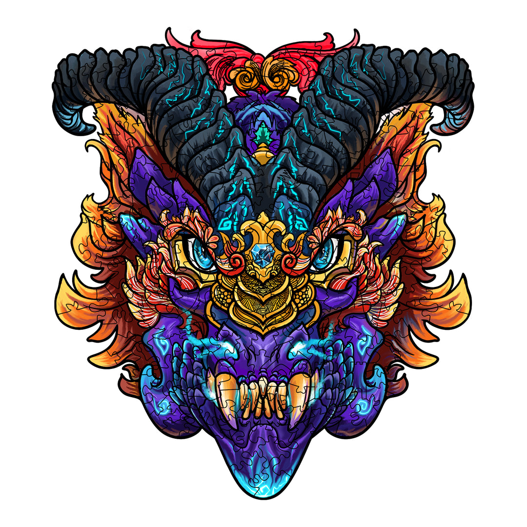 Magic Dragon Wooden Jigsaw Puzzle