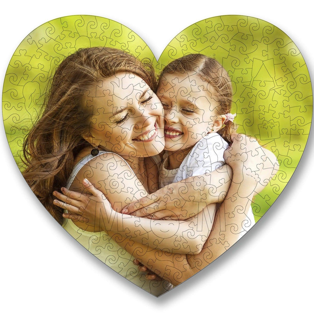 Mother's Memory Personalized Photo Wooden Puzzles