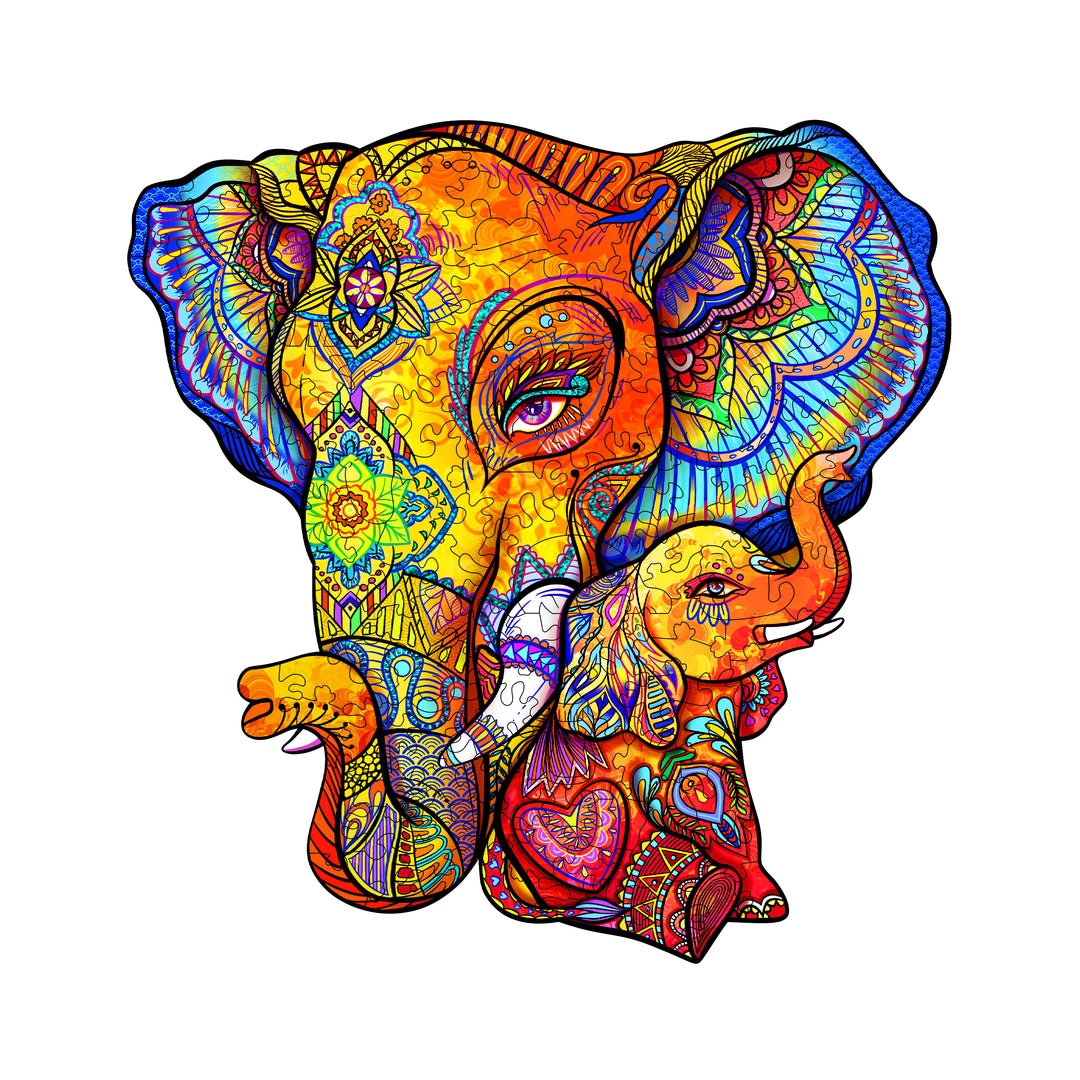 Maternal Love Wooden Jigsaw Puzzle