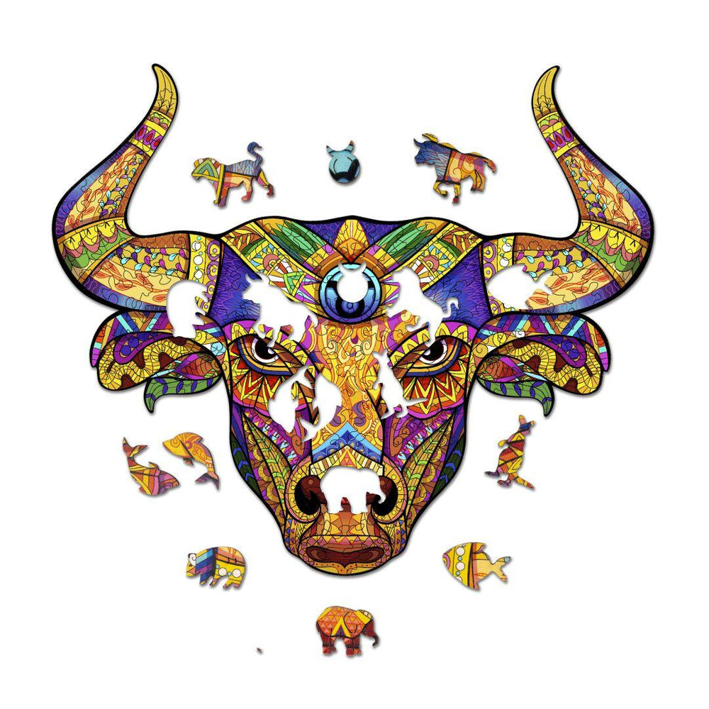 Constellation Taurus Wooden Jigsaw Puzzle