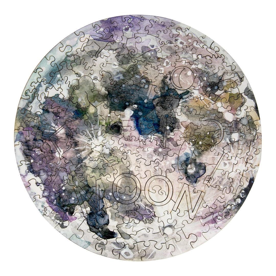 Moon Wooden Jigsaw Puzzle - Woodbests