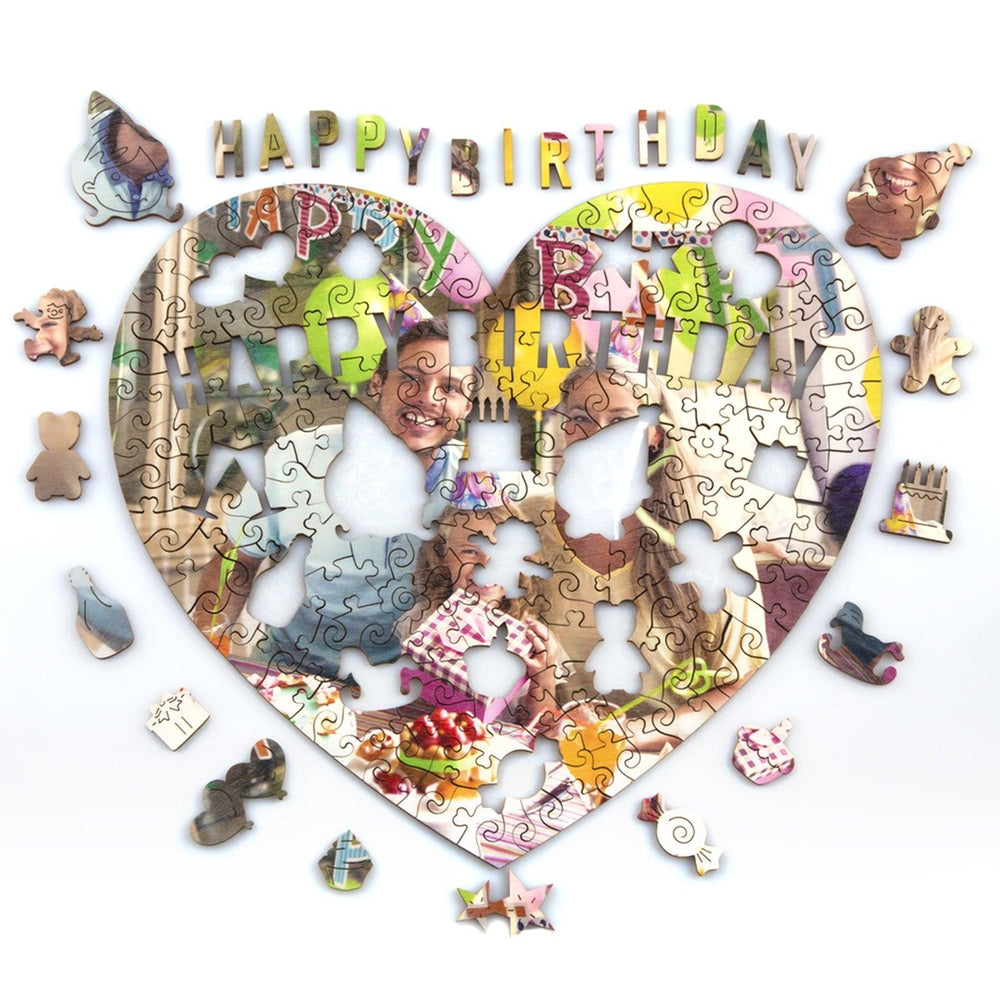 Personalized Birthday Photo Gift&Memory Puzzles