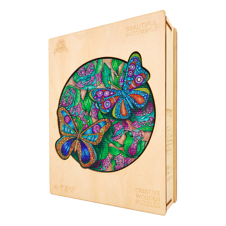 Beautiful Butterfly Wooden Jigsaw Puzzle