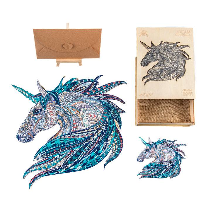 Fantastic Unicorn Wooden Jigsaw Puzzle