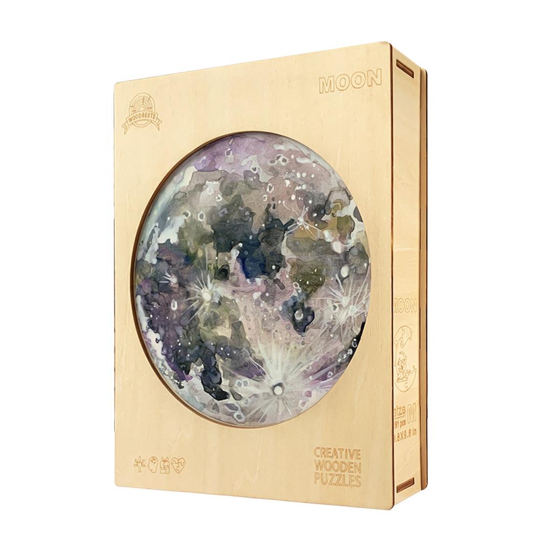 Moon Wooden Jigsaw Puzzle