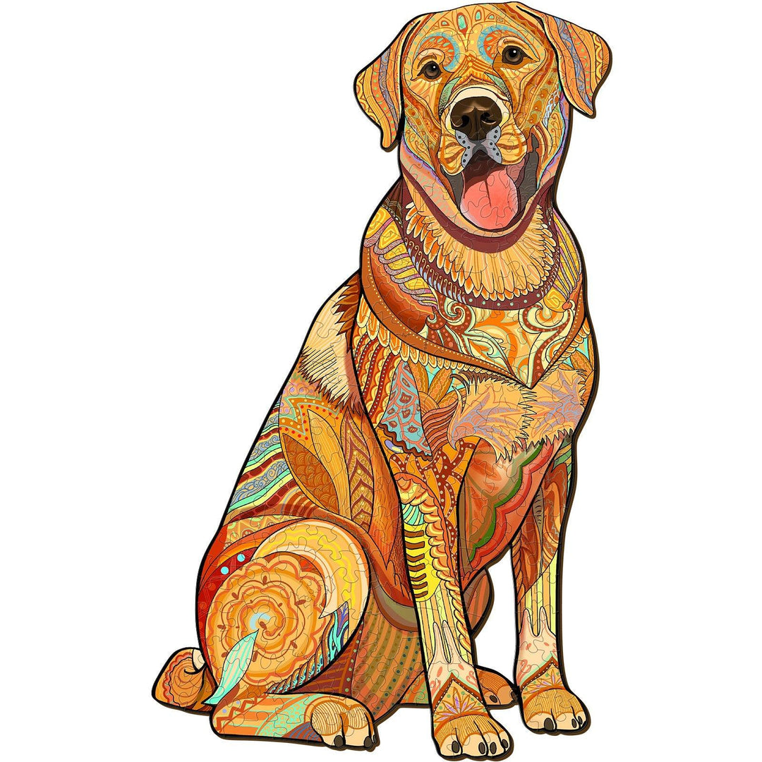 Labrador Wooden Jigsaw Puzzle-Woodbests