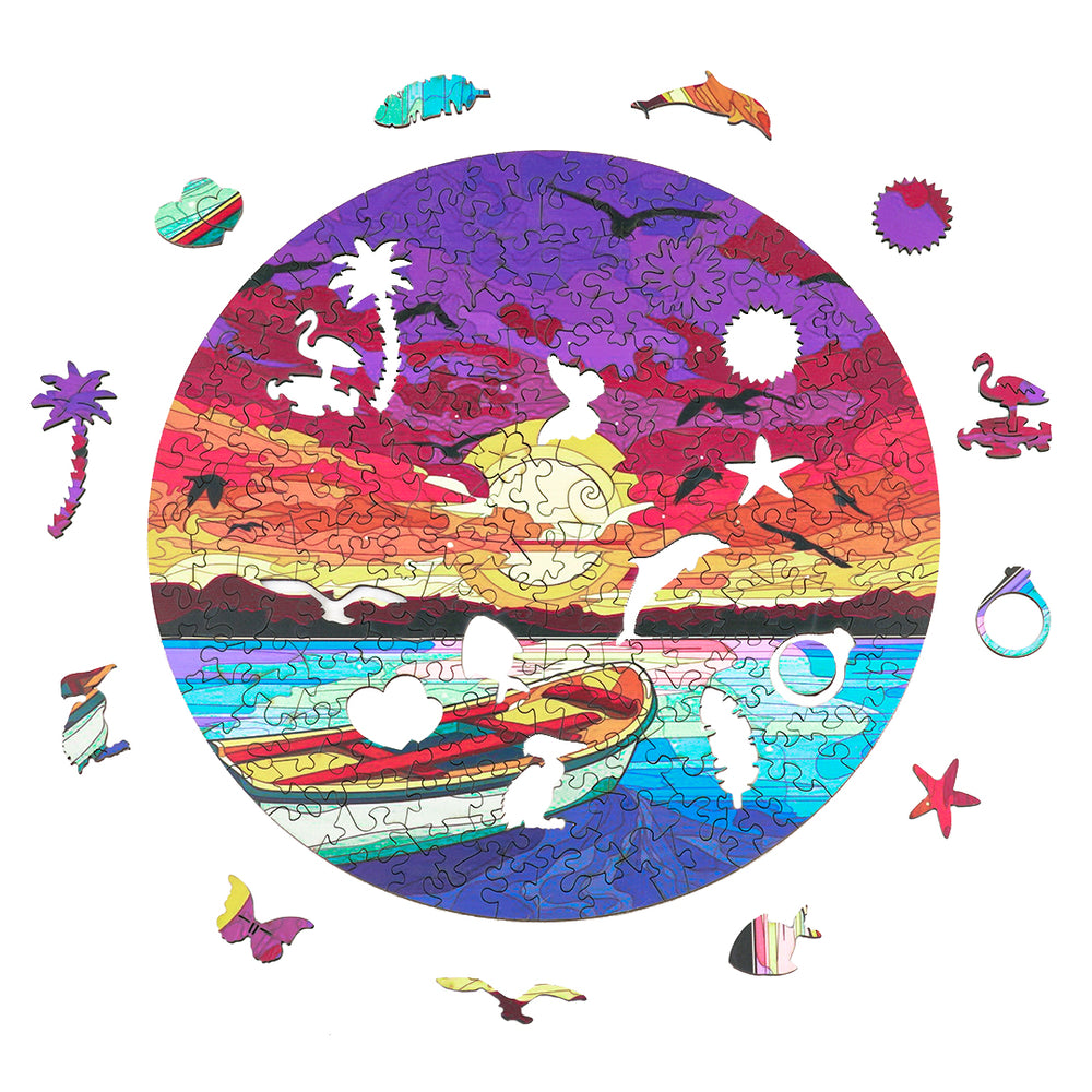 Sunset Wooden Jigsaw Puzzle