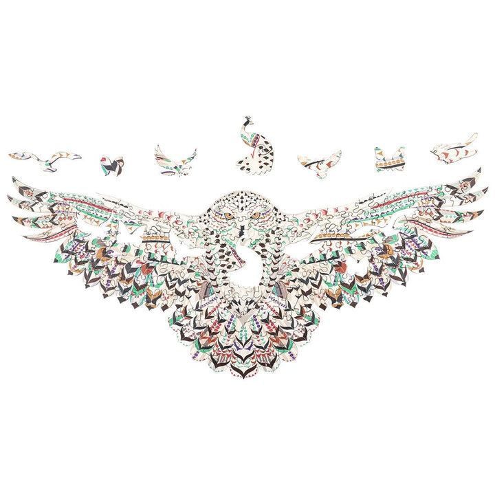 Snowy Owl Wooden Jigsaw Puzzle