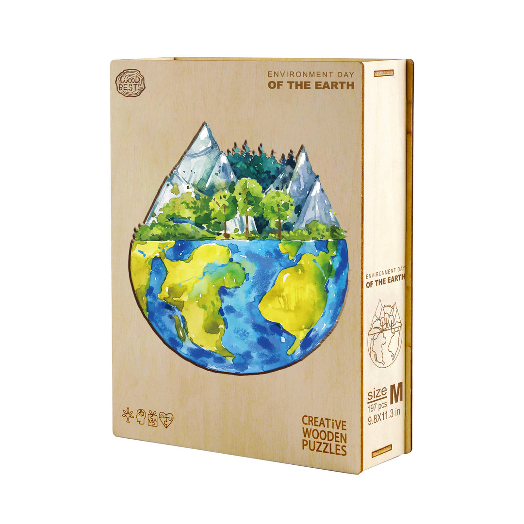 "Only One Earth" Environmental Friendly Jigsaw Puzzle