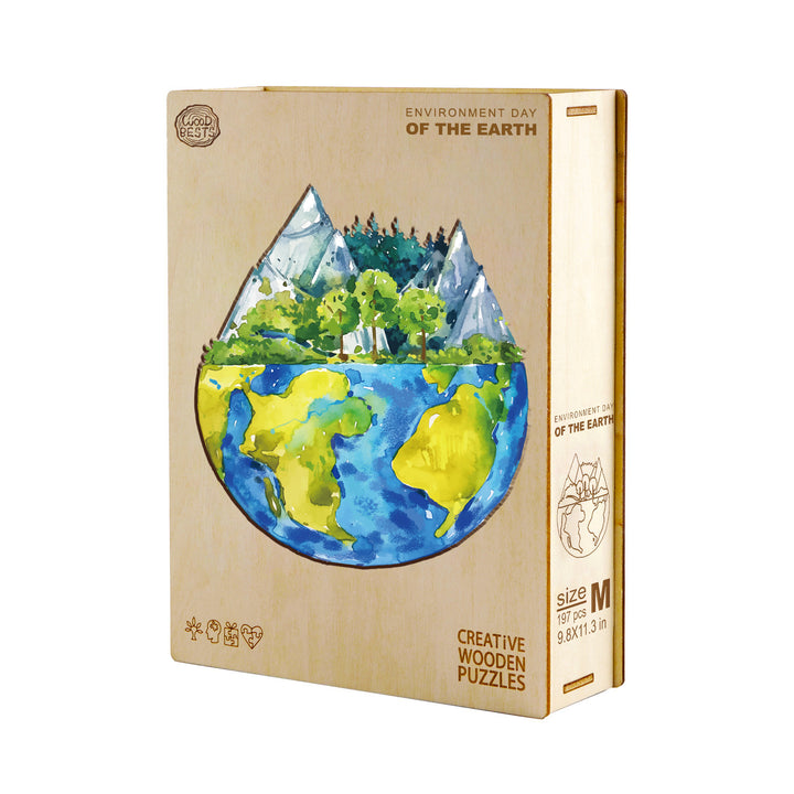 "Only One Earth" Environmental Friendly Jigsaw Puzzle