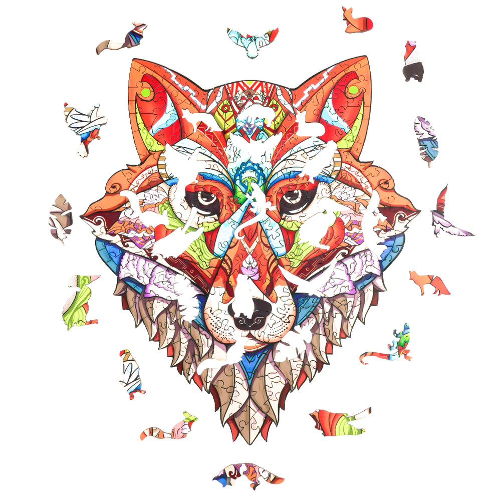 Sly Fox Wooden Jigsaw Puzzle