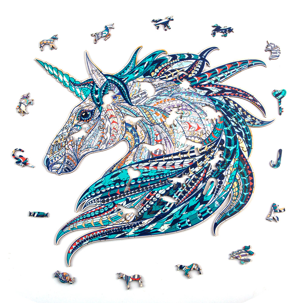 Fantastic Unicorn Wooden Jigsaw Puzzle