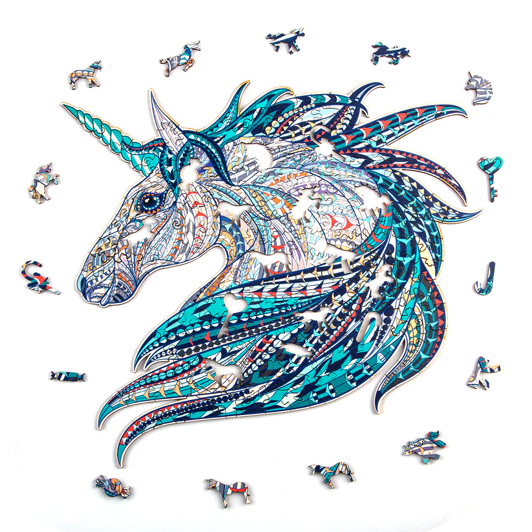 Fantastic Unicorn Wooden Jigsaw Puzzle