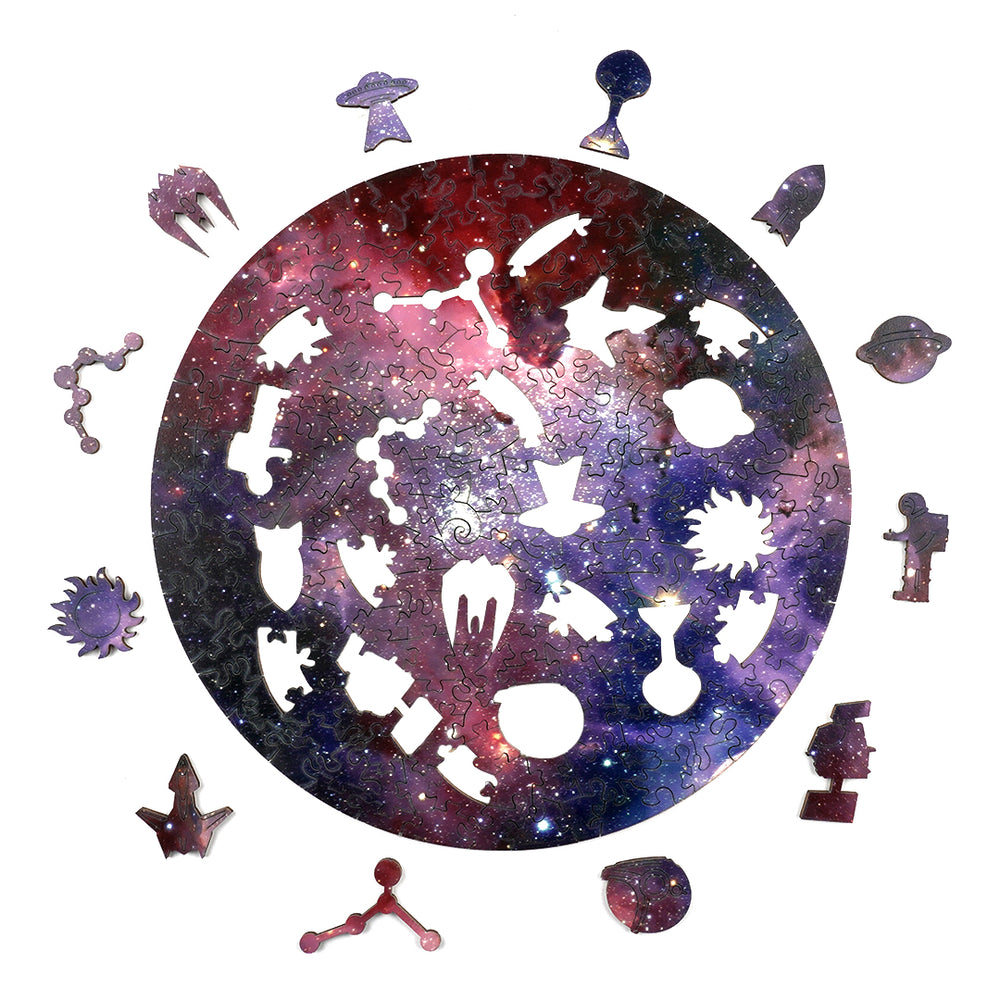 Fascinating Nebula Wooden Jigsaw Puzzle