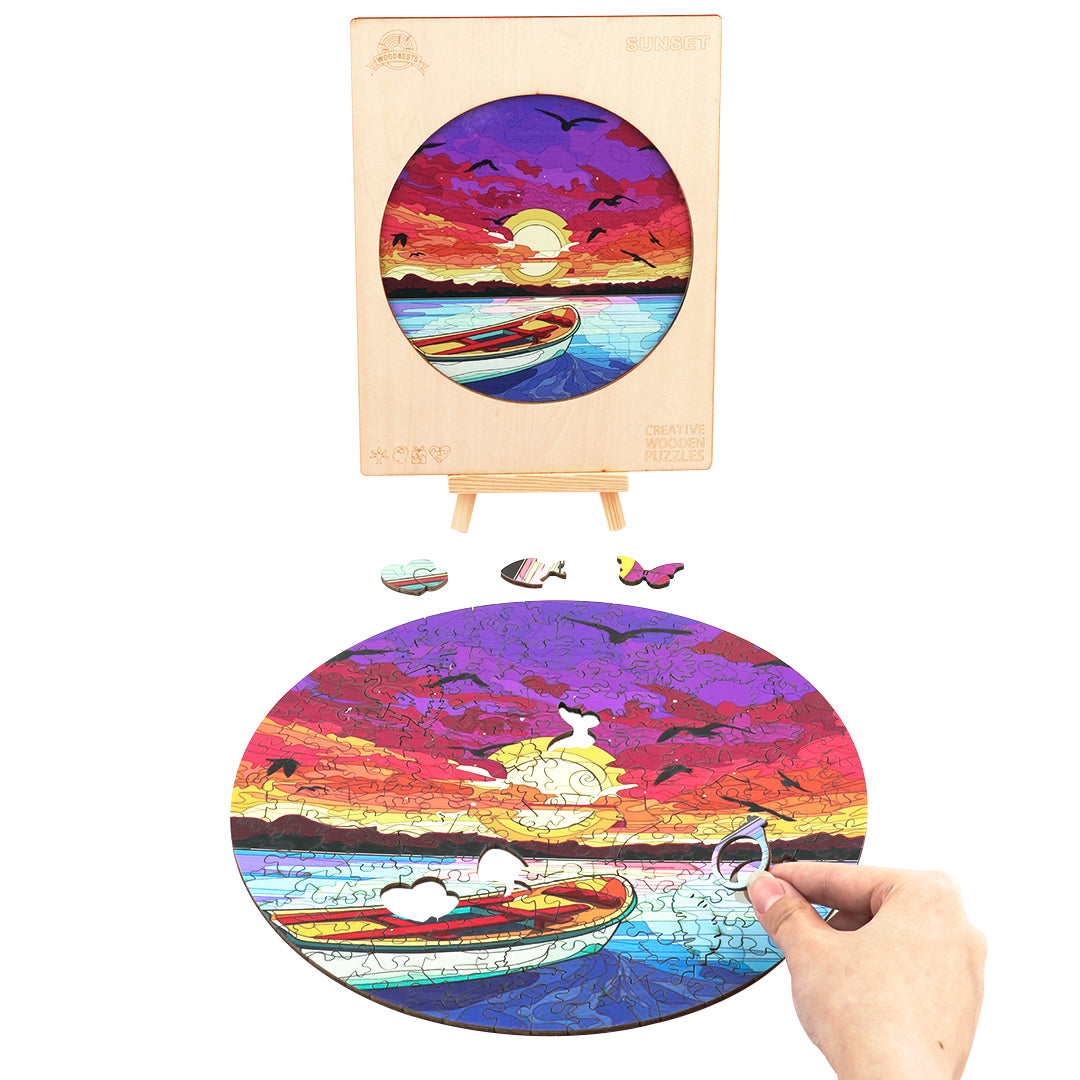 Sunset Wooden Jigsaw Puzzle