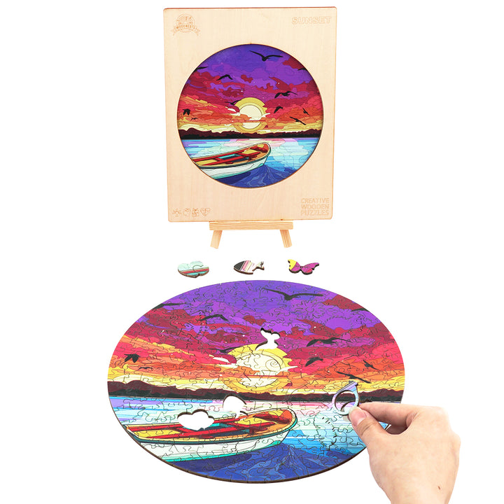 Sunset Wooden Jigsaw Puzzle