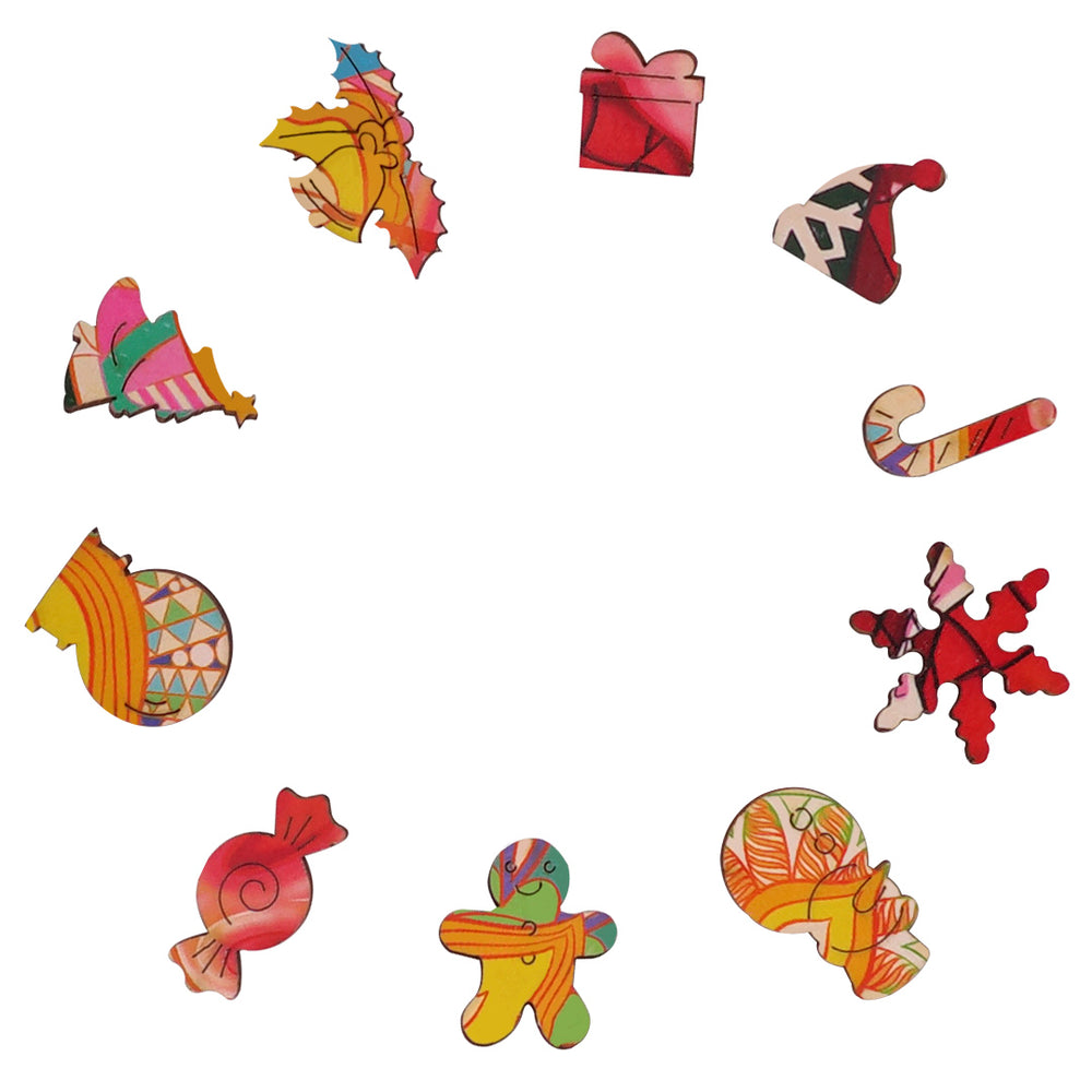 Pulsating Candle Wooden Jigsaw Puzzle