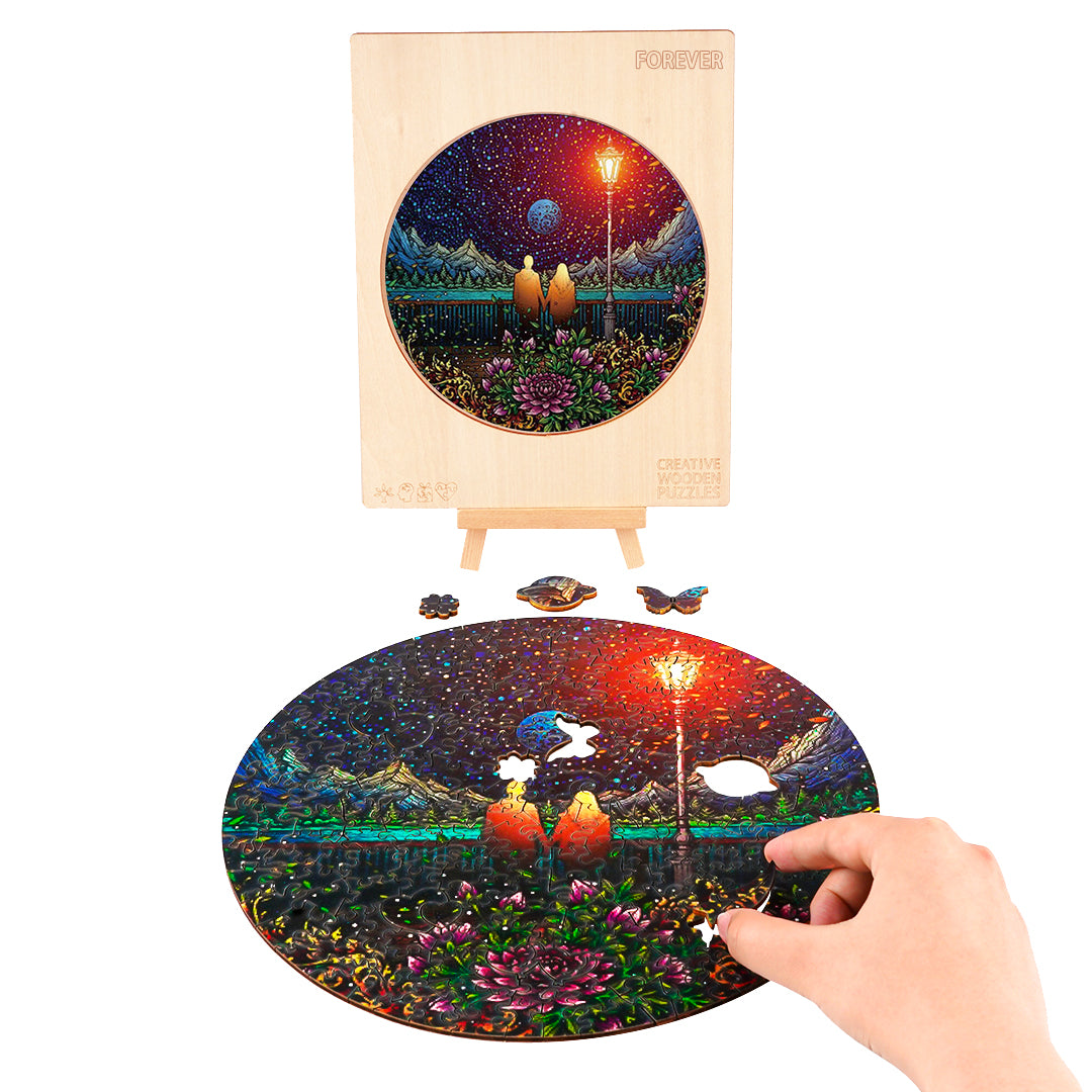 Forever Wooden Jigsaw Puzzle