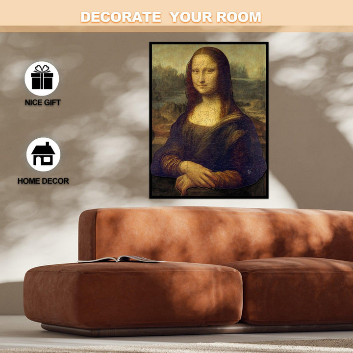 Mona Lisa Wooden Jigsaw Puzzle