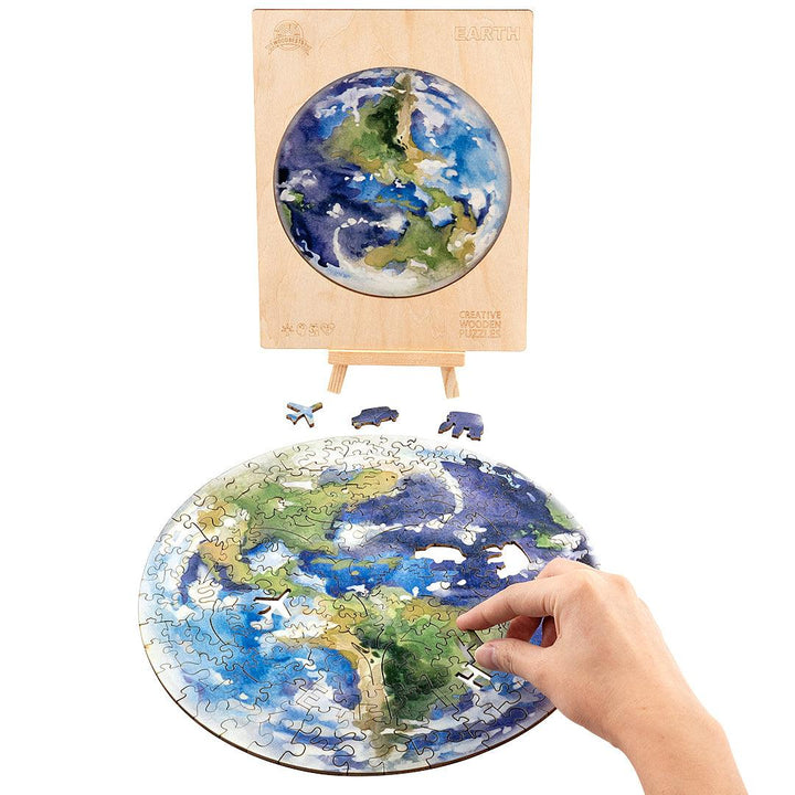 Earth Wooden Jigsaw Puzzle