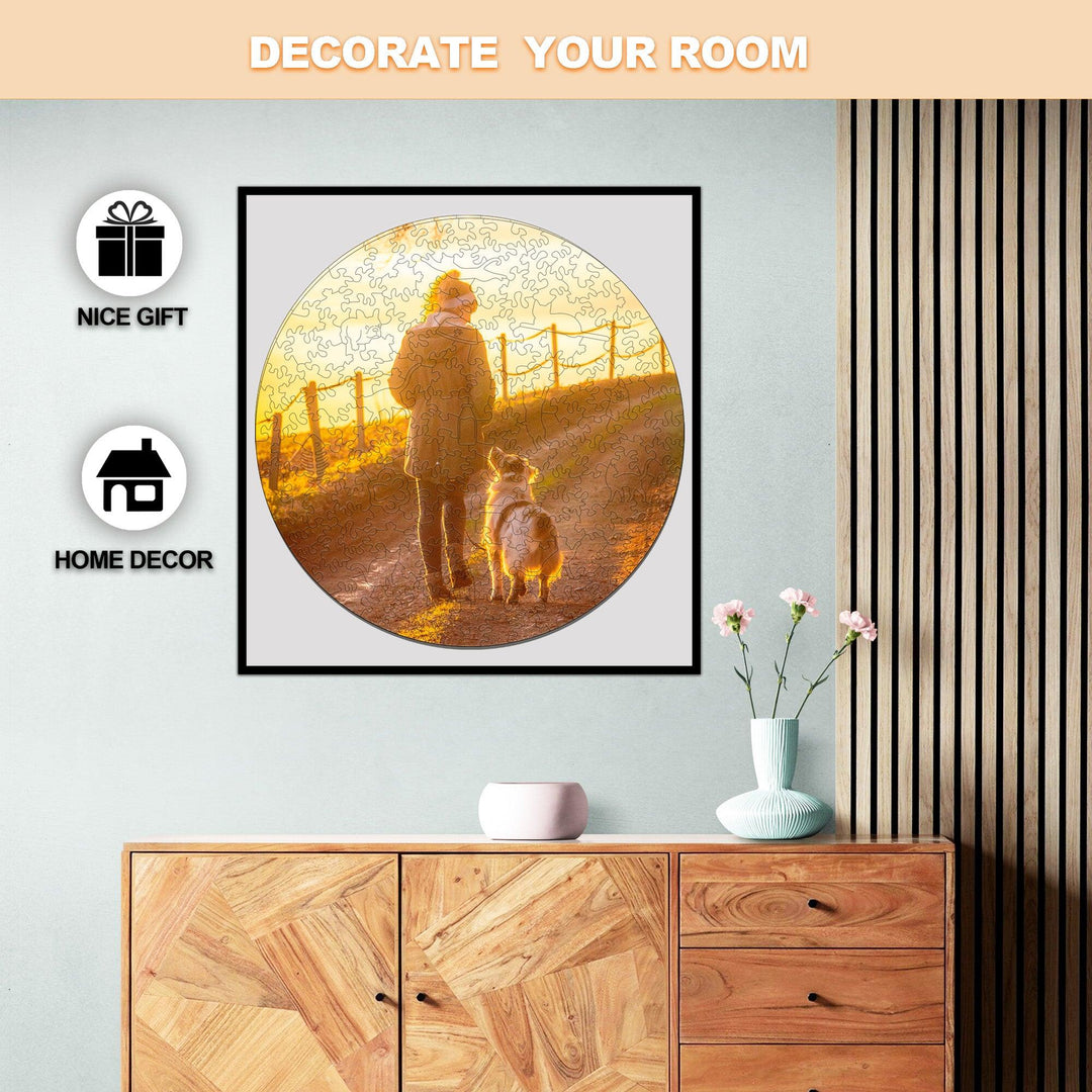 Personalized PET Lover Leisure Time Photo Puzzle
