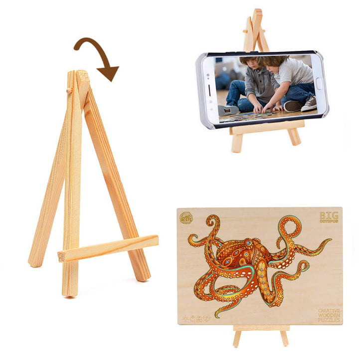 Big Octopus Wooden Jigsaw Puzzle