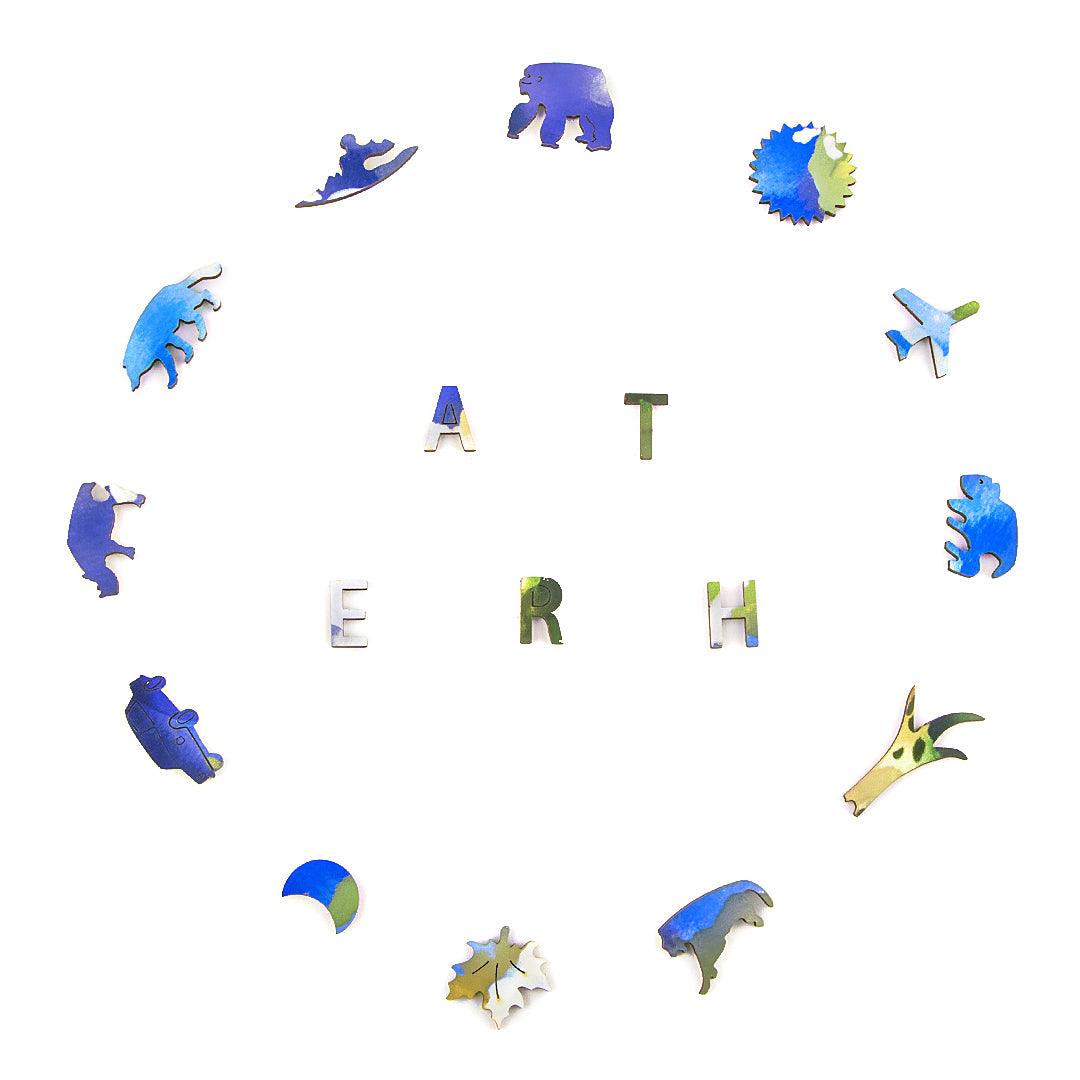 Earth Wooden Jigsaw Puzzle