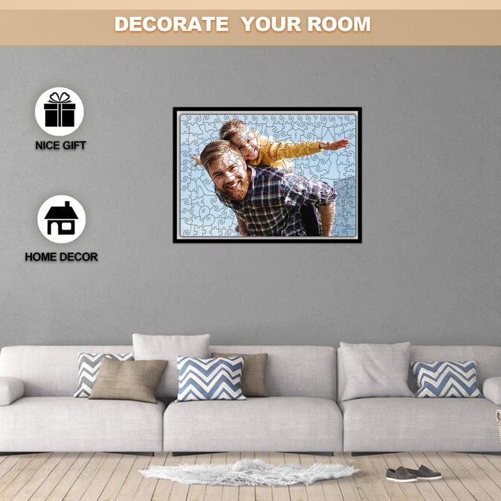 Father's Memory Parent-child Personalized Photo Puzzles