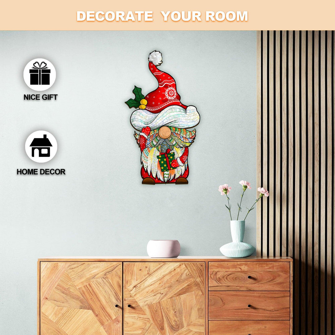 Christmas Goblin Wooden Jigsaw Puzzle