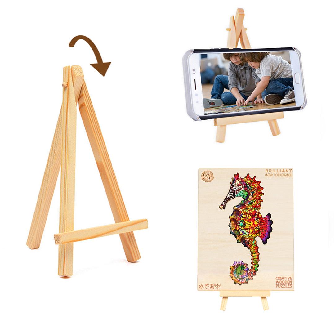 Brilliant Sea Horse Wooden Jigsaw Puzzle