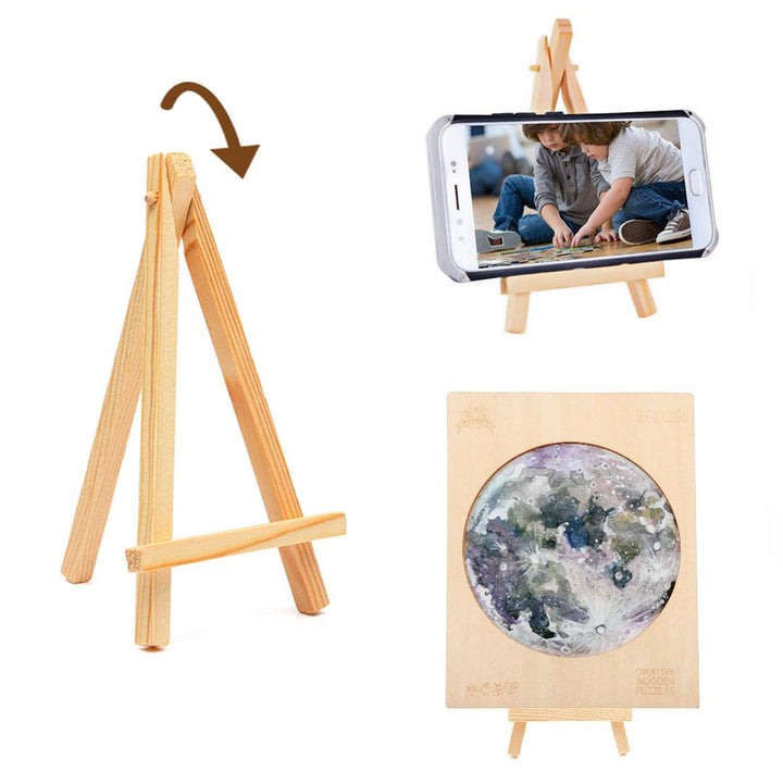 Moon Wooden Jigsaw Puzzle