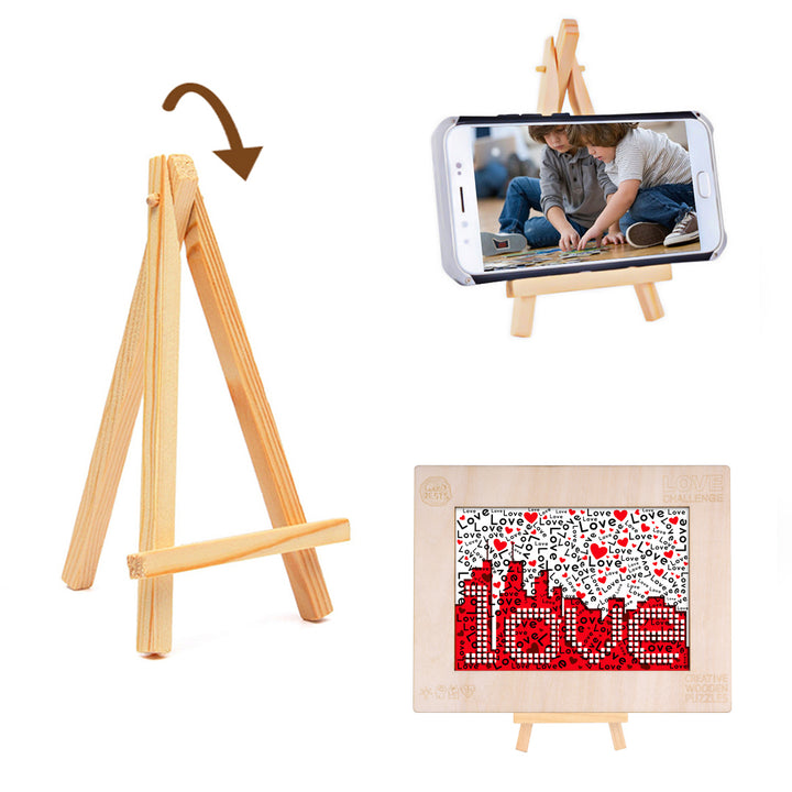 Love Challenge Wooden Jigsaw Puzzle