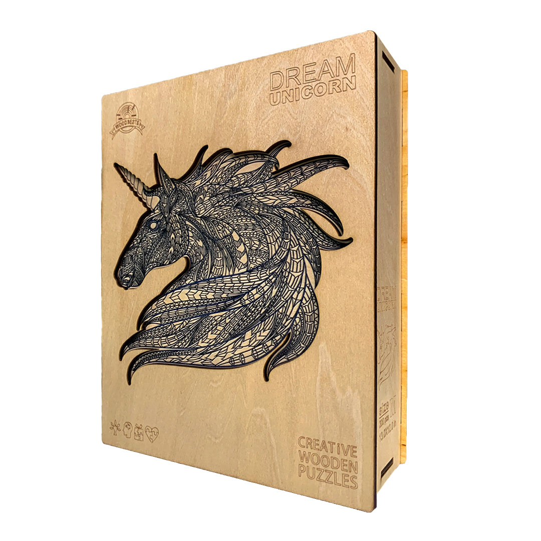 Fantastic Unicorn Wooden Jigsaw Puzzle