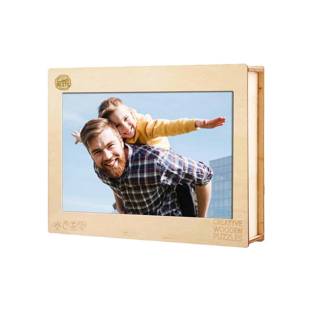 Father's Memory Parent-child Personalized Photo Puzzles
