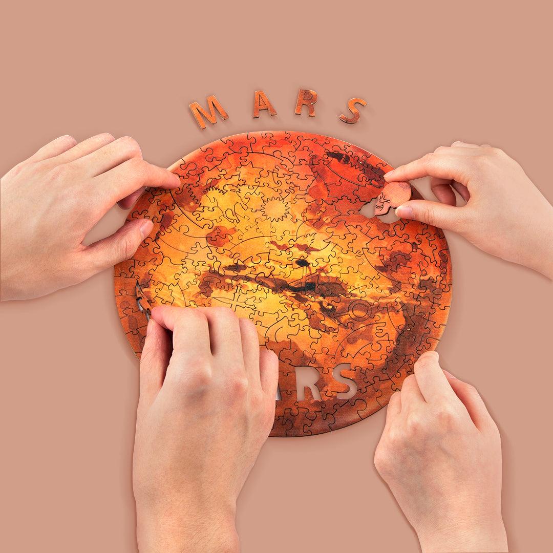 Mars Wooden Jigsaw Puzzle