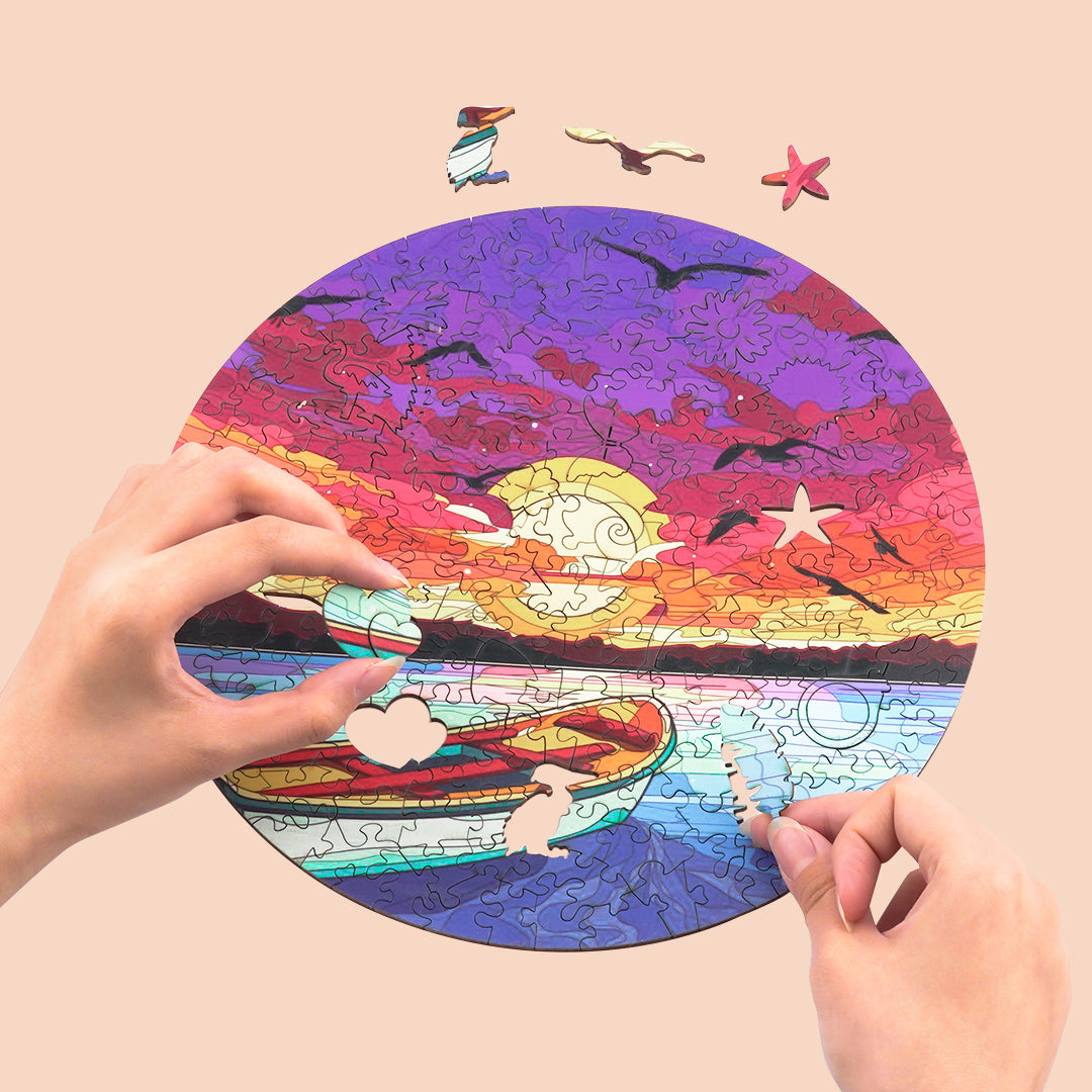 Sunset Wooden Jigsaw Puzzle