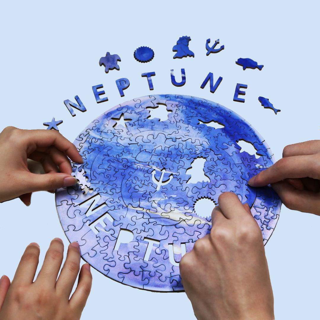 Neptune Star Wooden Jigsaw Puzzle
