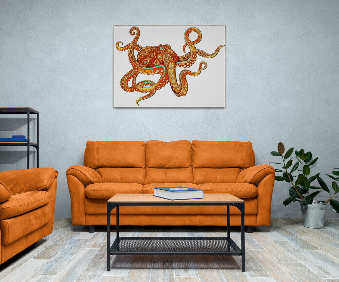 Big Octopus Wooden Jigsaw Puzzle
