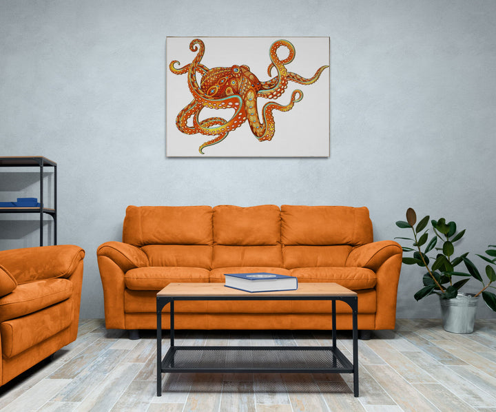 Big Octopus Wooden Jigsaw Puzzle