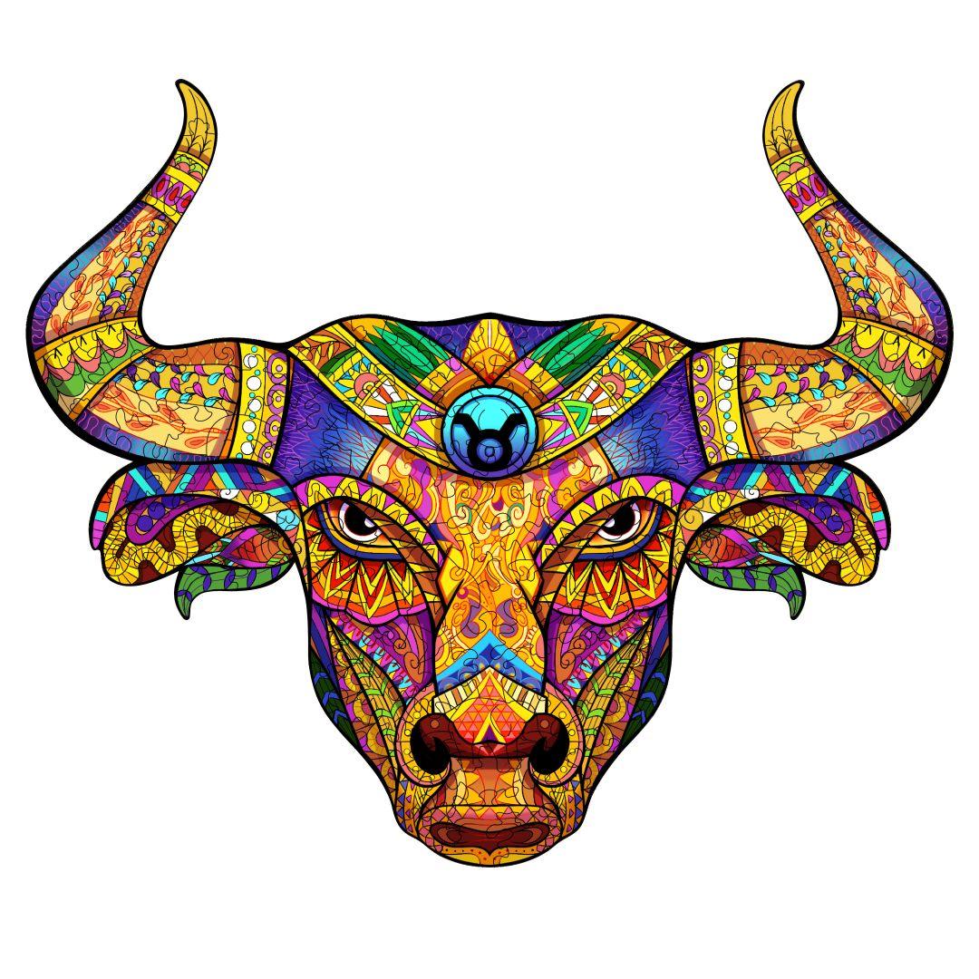 Constellation Taurus Wooden Jigsaw Puzzle
