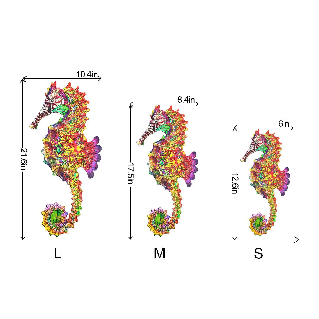 Brilliant Sea Horse Wooden Jigsaw Puzzle