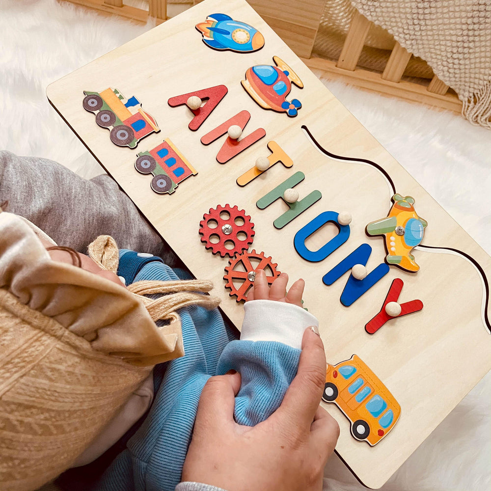 Personalized Baby Name Puzzle Advanced Toys