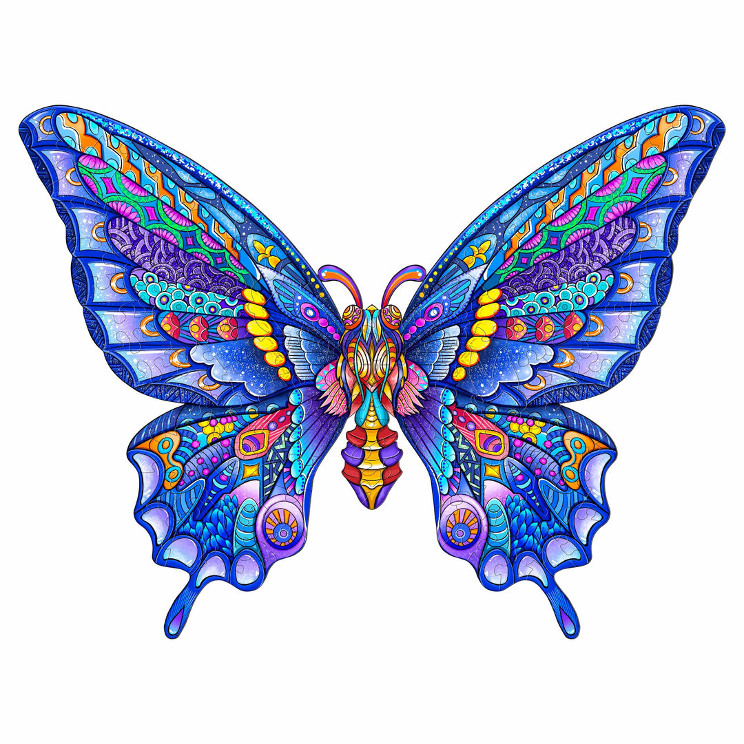 Charming Butterfly Wooden Jigsaw Puzzle-Woodbests