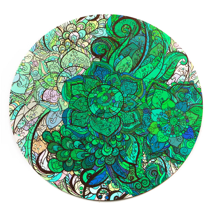 Lotus Flower Wooden Jigsaw Puzzle